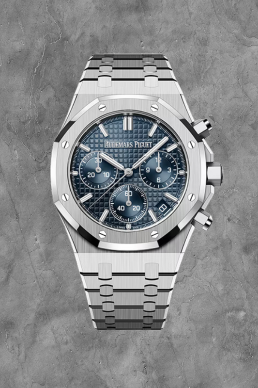 Royal Oak 41 Chronograph Steel Blue Dial