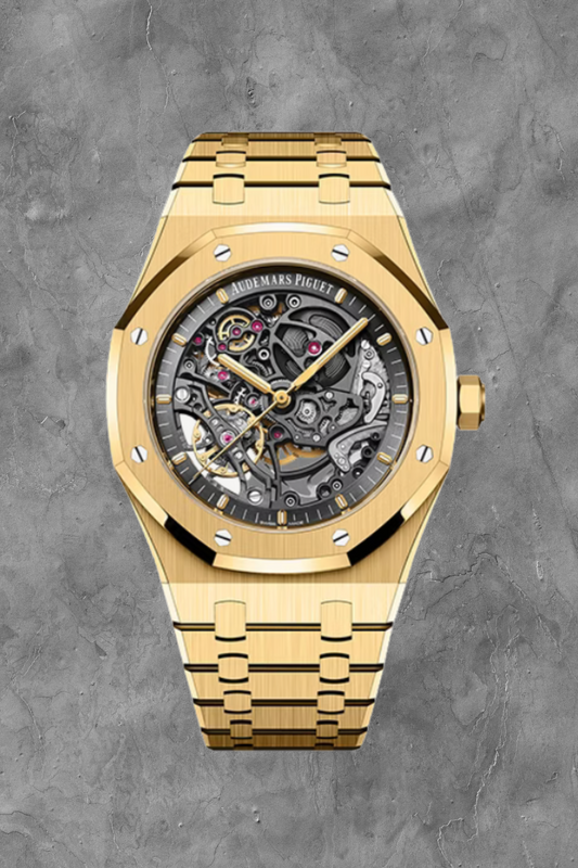 Royal Oak 41 Yellow Gold Skeleton