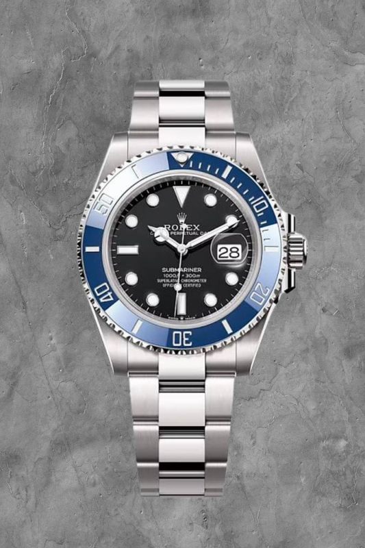 Submariner Date White Gold 41 Smurf