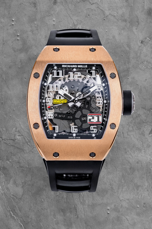 RM029 40 Rose Gold Skeleton