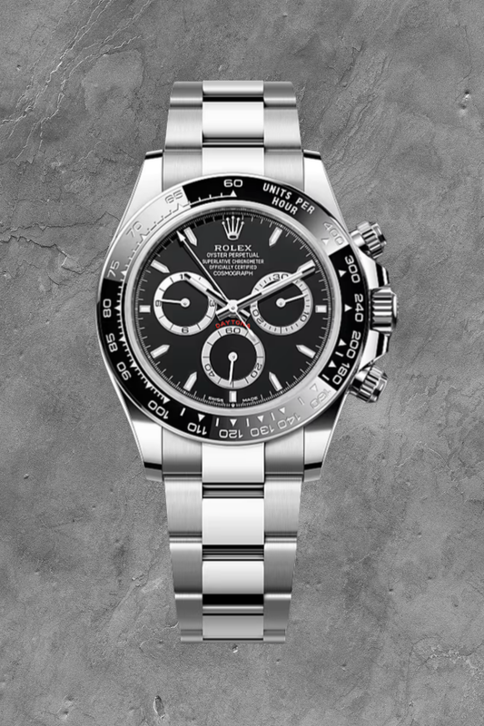 Cosmograph Daytona Oystersteel Black Dial