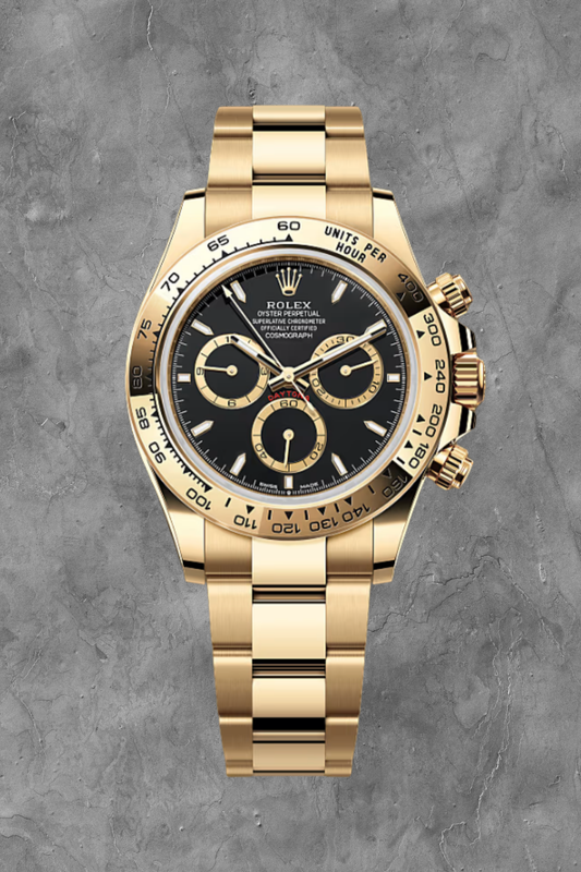 Cosmograph Daytona Yellow Gold Black Dial