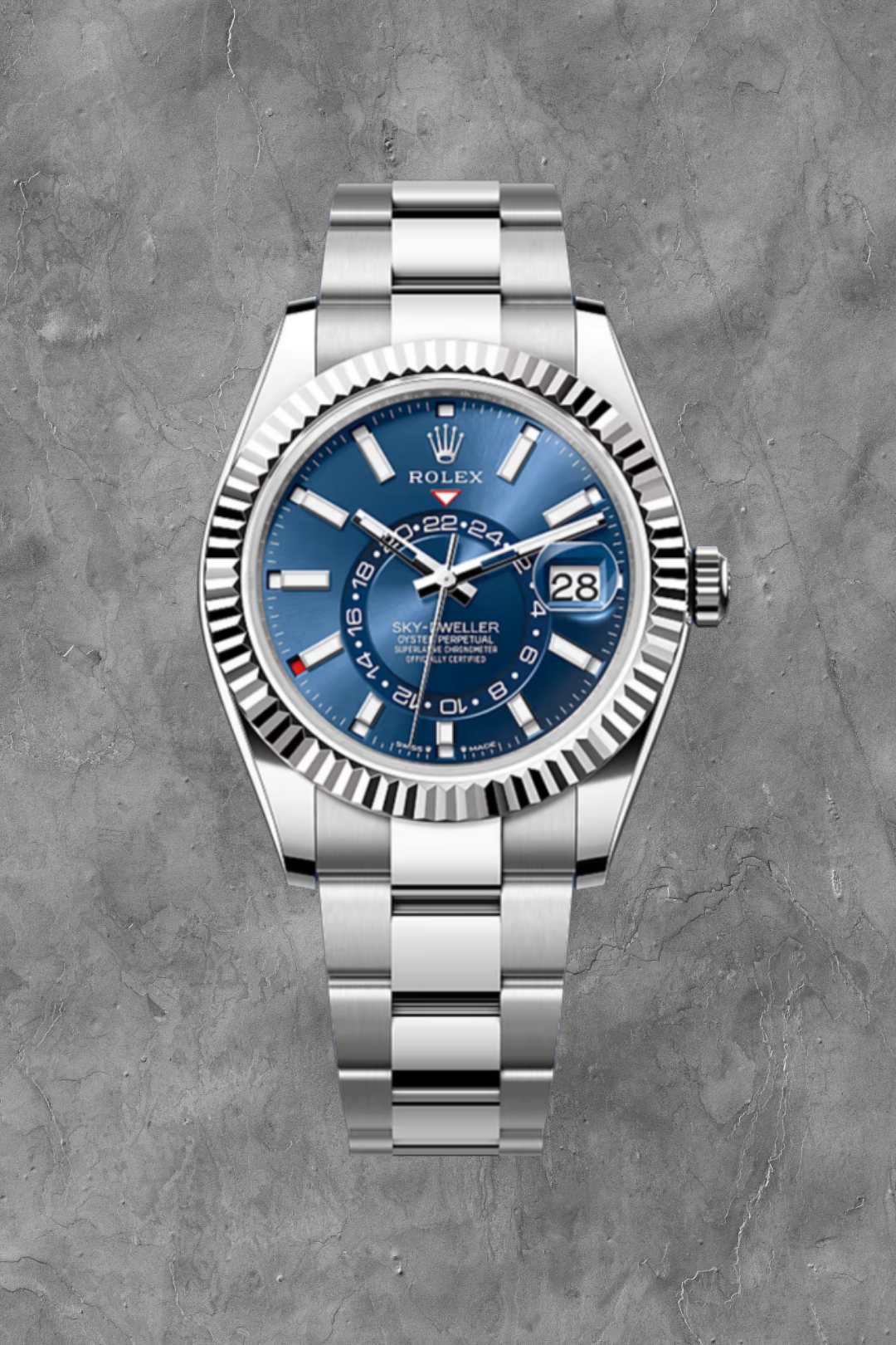 Sky-Dweller Oystersteel Blue