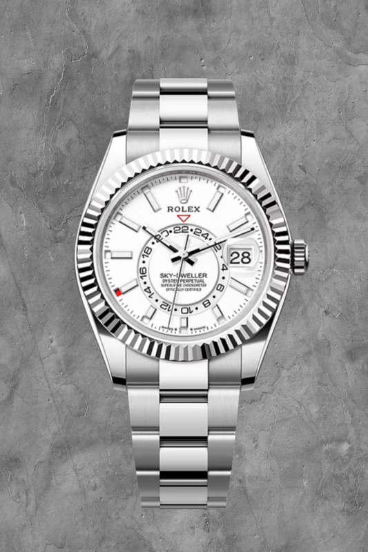 Sky-Dweller Oystersteel White